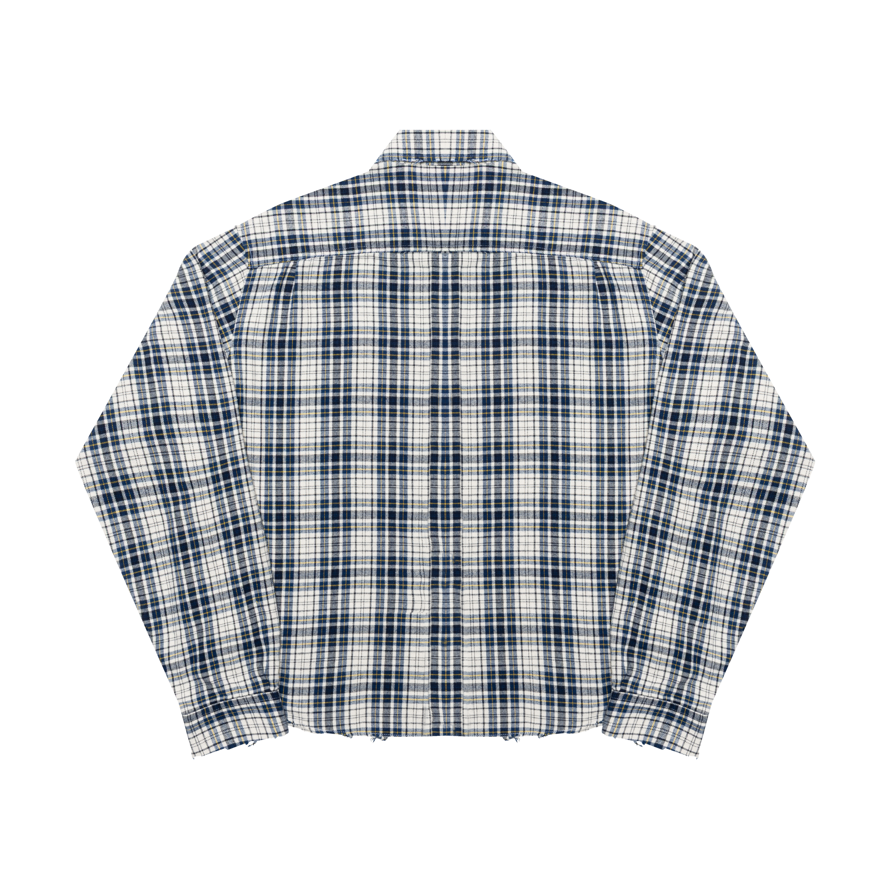 OLD BLUE CHECKED FLANNEL