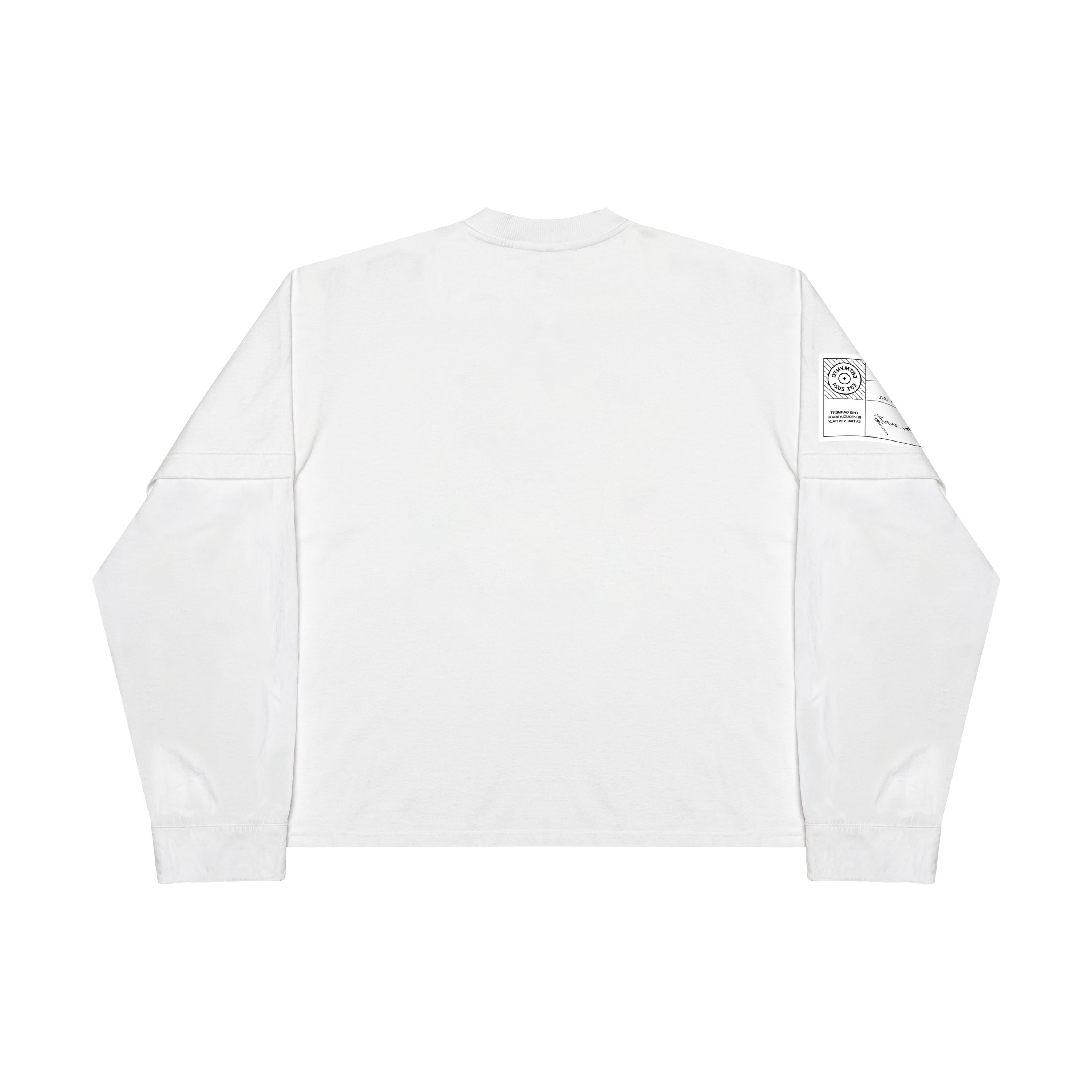 WHITE SIGNATURE TEE & SHIRT