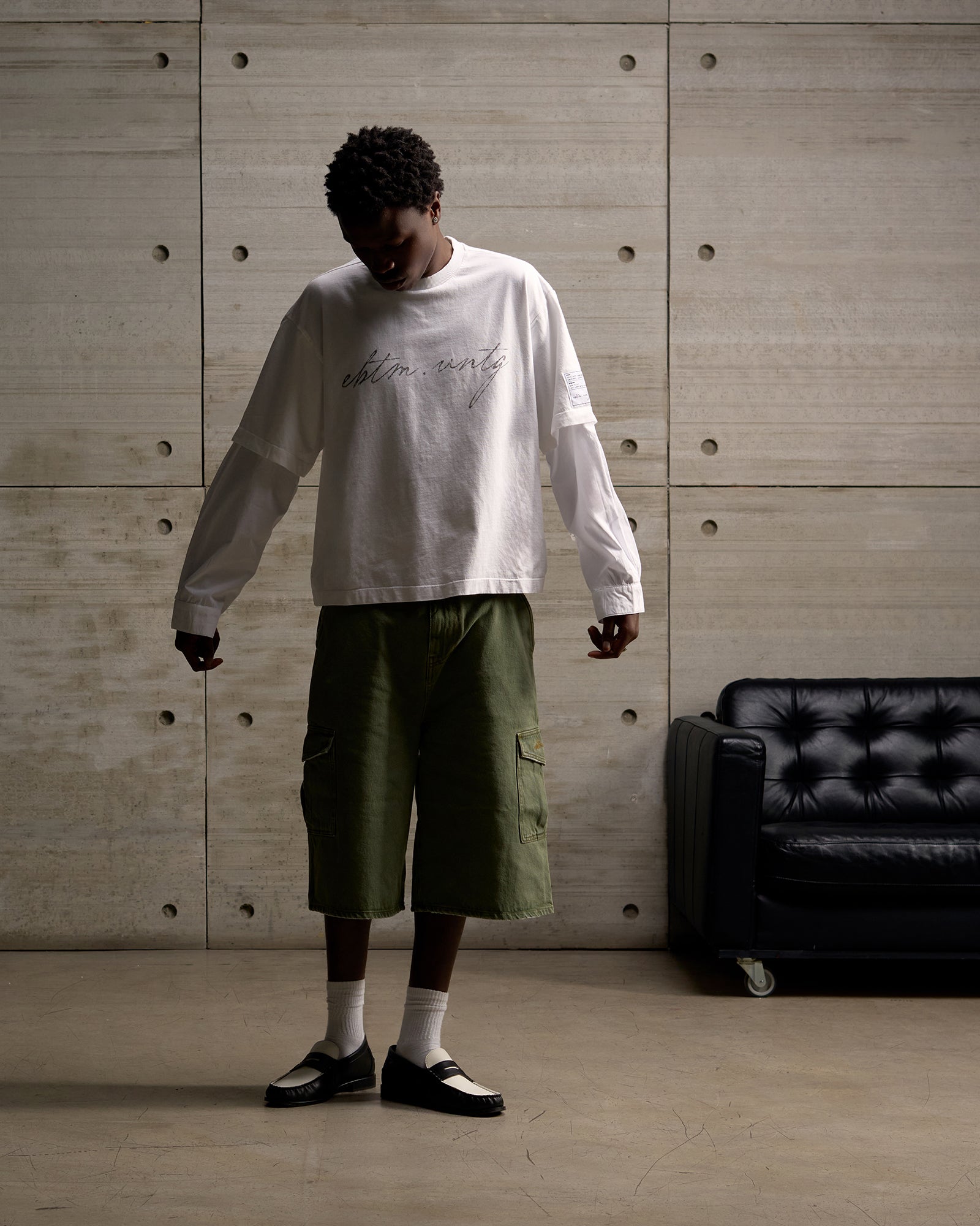 UTILITY SAFARI OLIVE SHORT