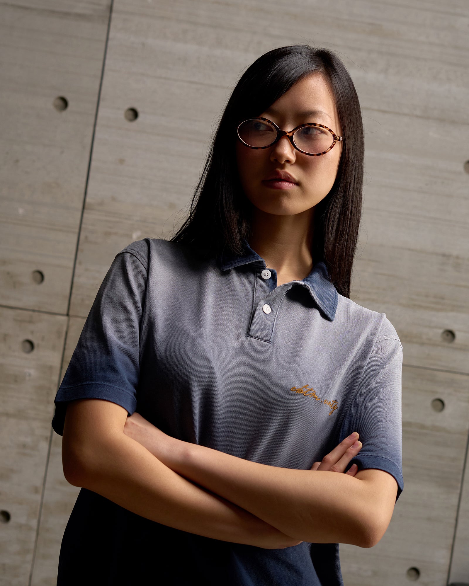 BLUE NIGHT SUNFADE POLO