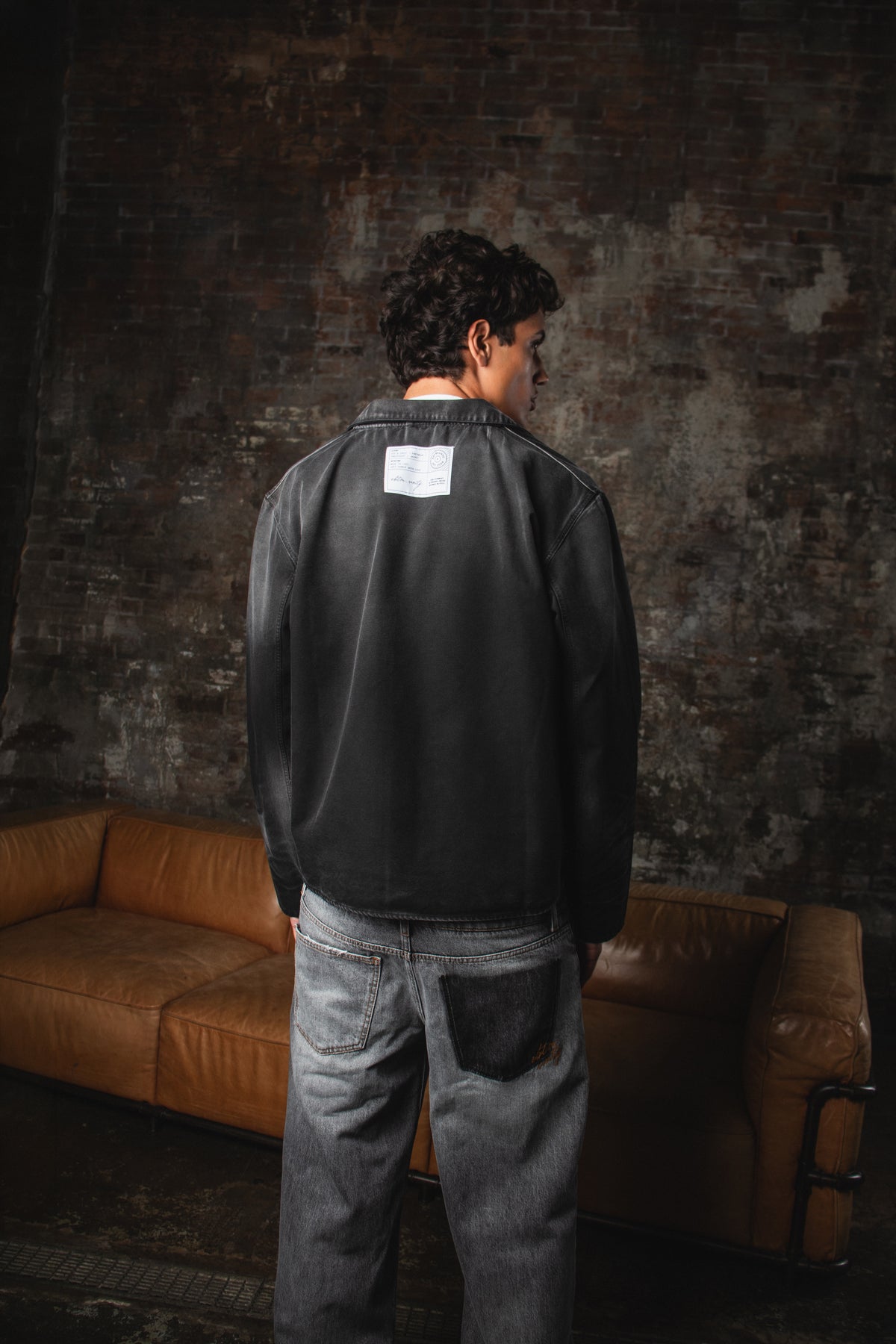 SALT & RESERVE DOUBLE WAISTBAND DENIM