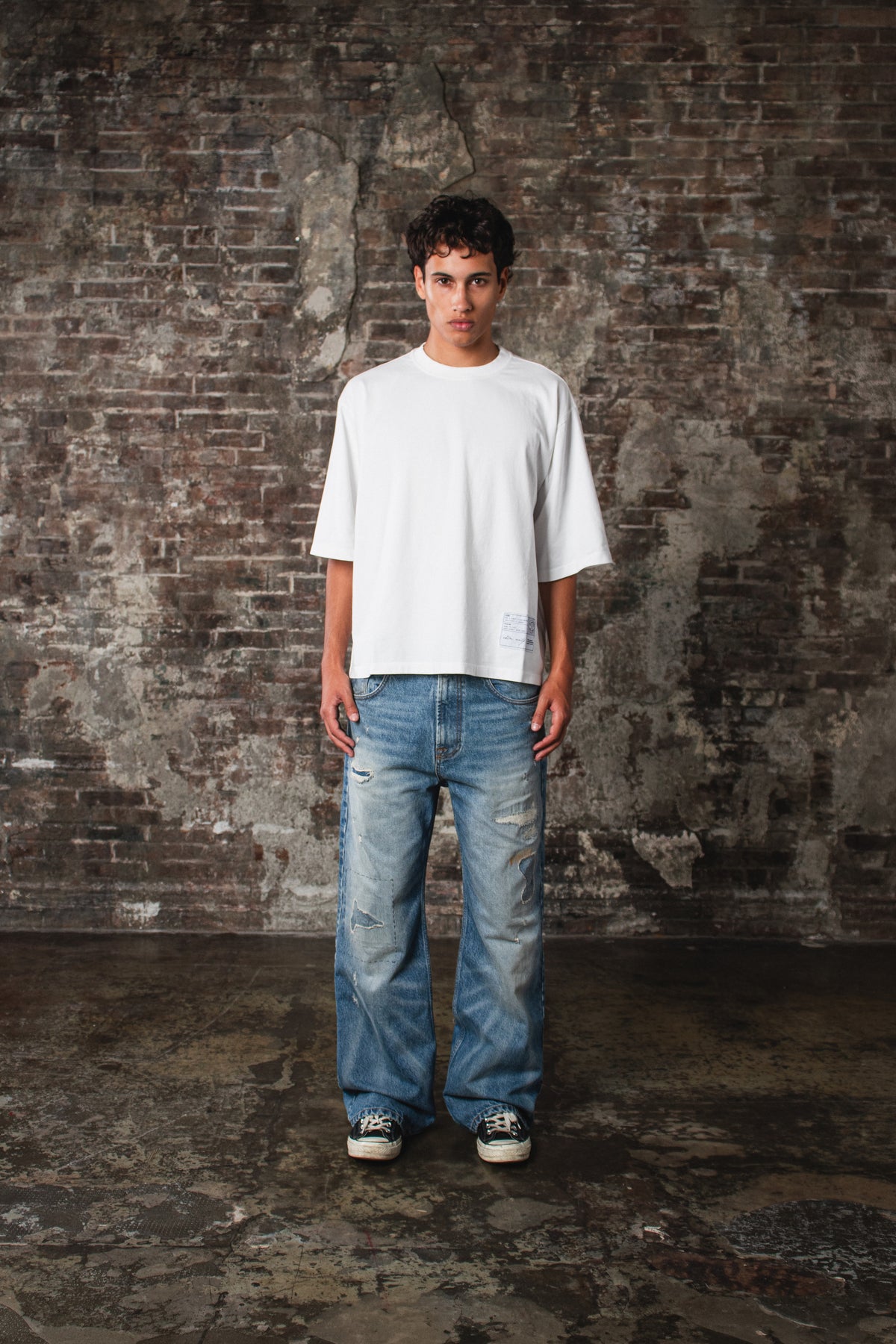 JAPANESE RECYCLED BORO DENIM
