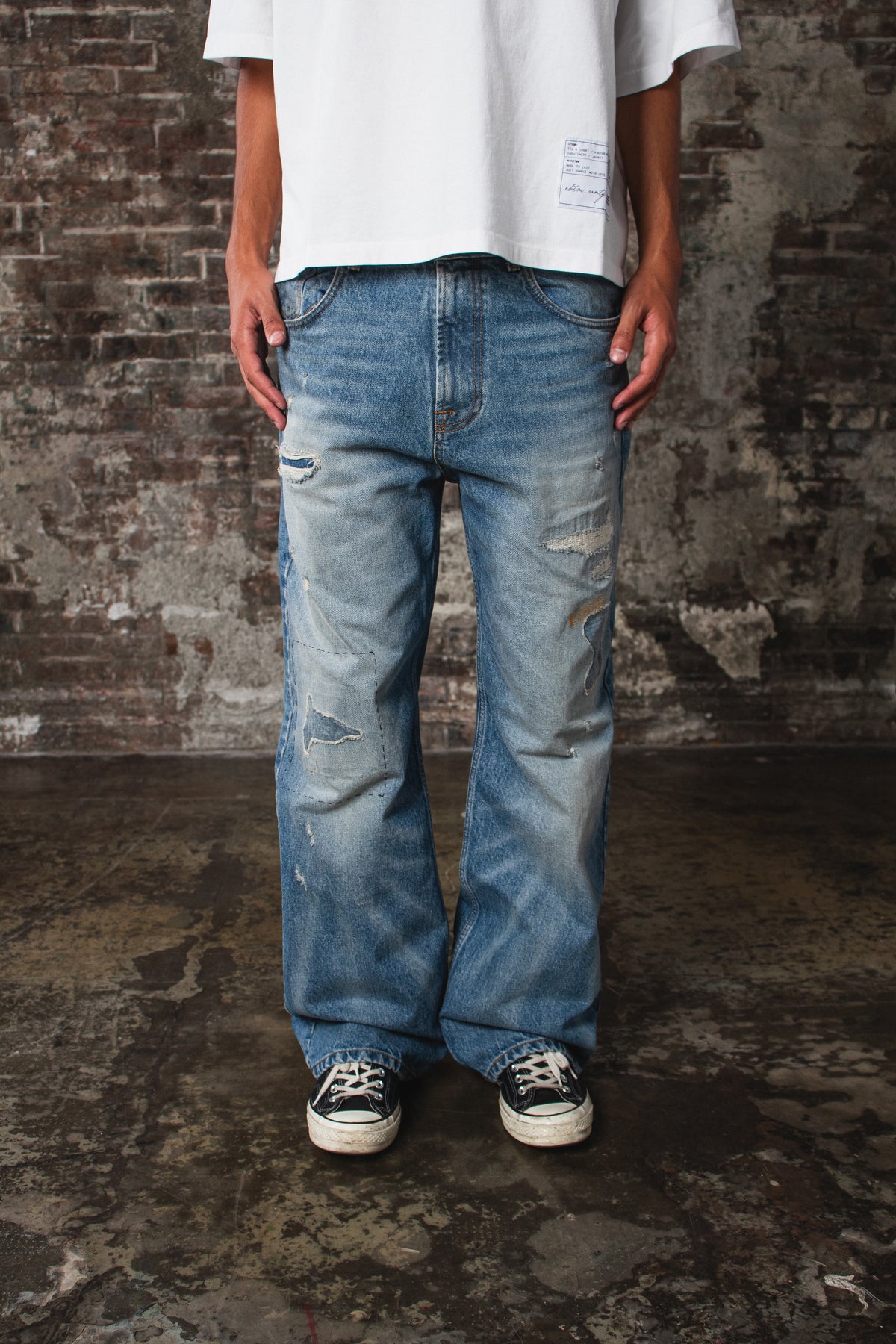 JAPANESE RECYCLED BORO DENIM