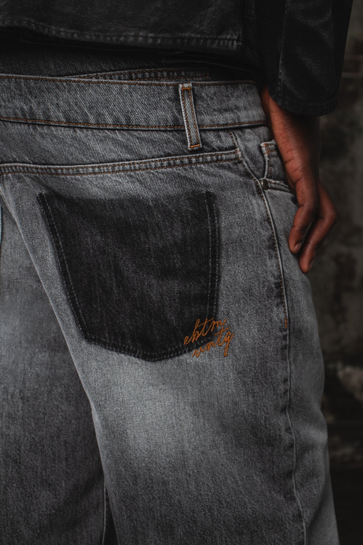 SALT & RESERVE DOUBLE WAISTBAND DENIM