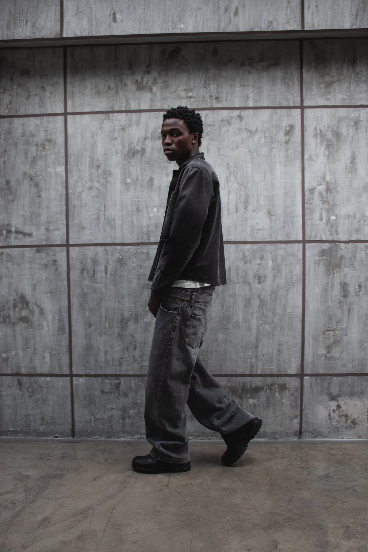 SALT & RESERVE DOUBLE WAISTBAND DENIM