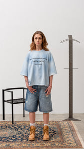 RE-WORK DENIM JORTS