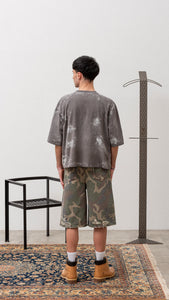 GRAY PAINTER TEE