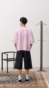 RAW DOUBLE WAISTBAND JORTS