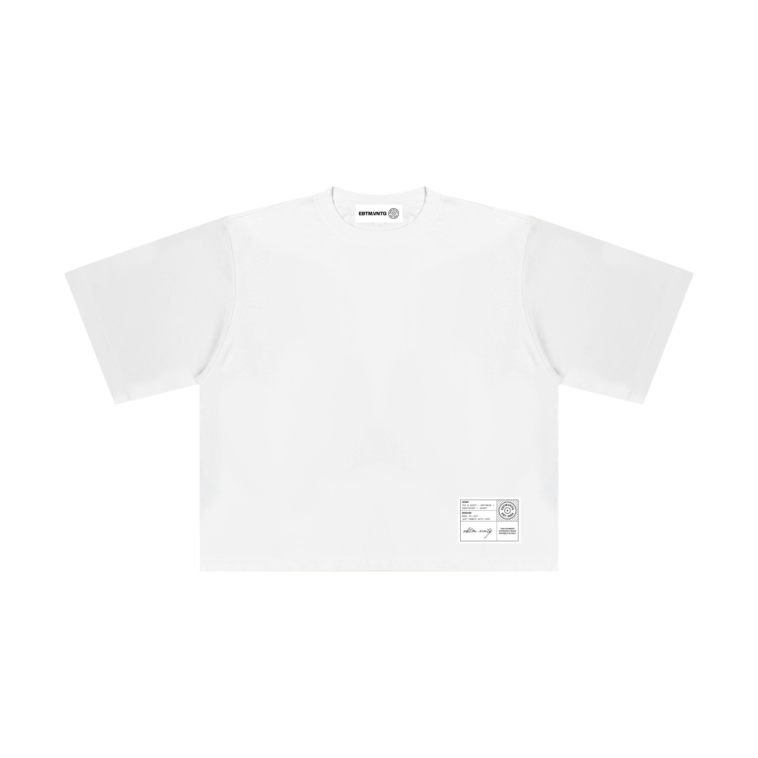 WHITE ETERNAL TEE