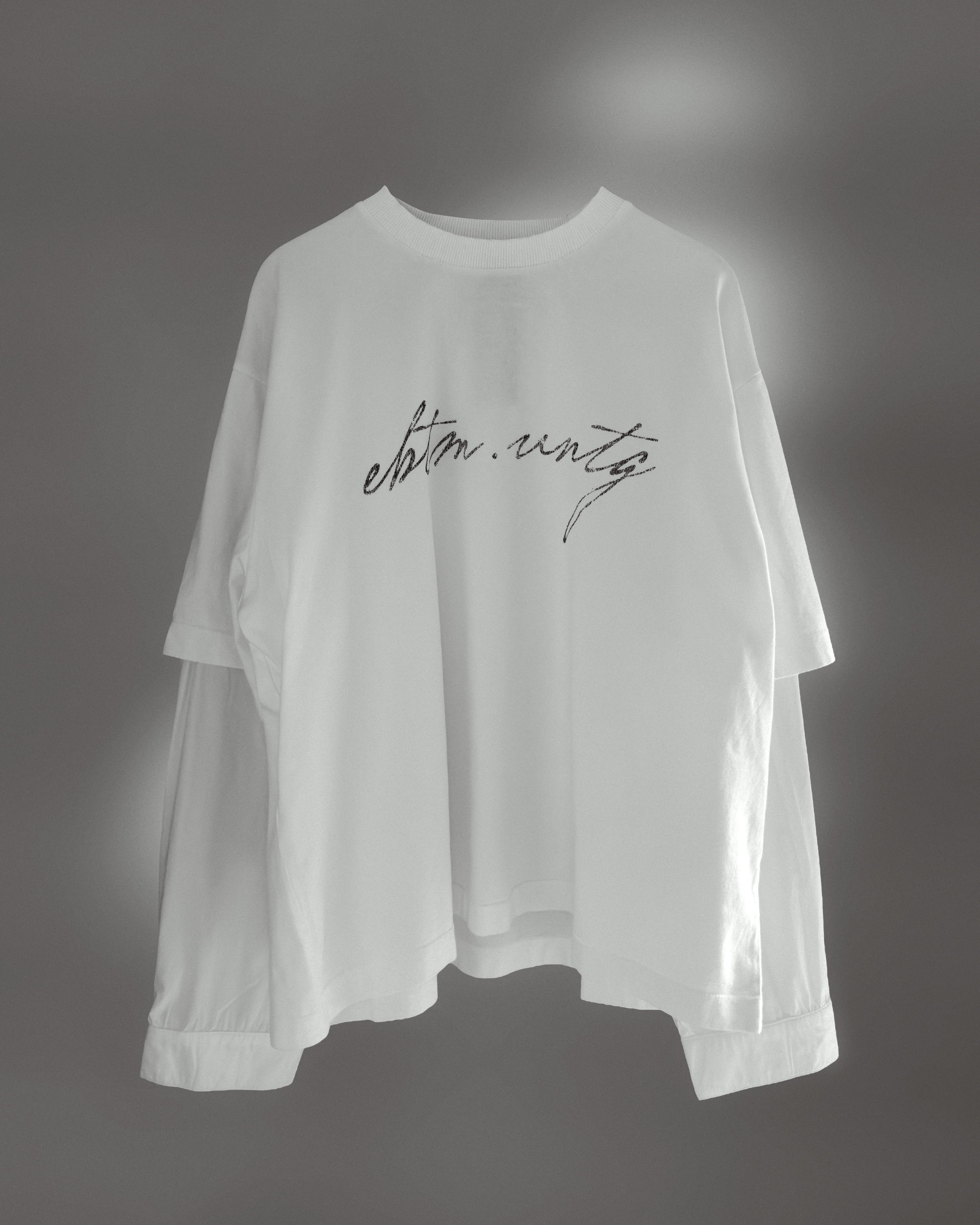 WHITE SIGNATURE TEE & SHIRT