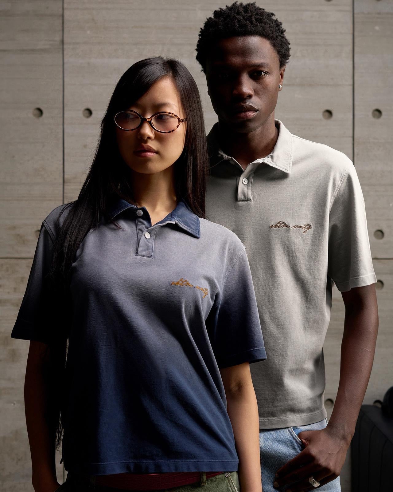 BLUE NIGHT SUNFADE POLO